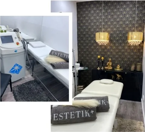 Estetik+: detalle visual del centro de vitoria