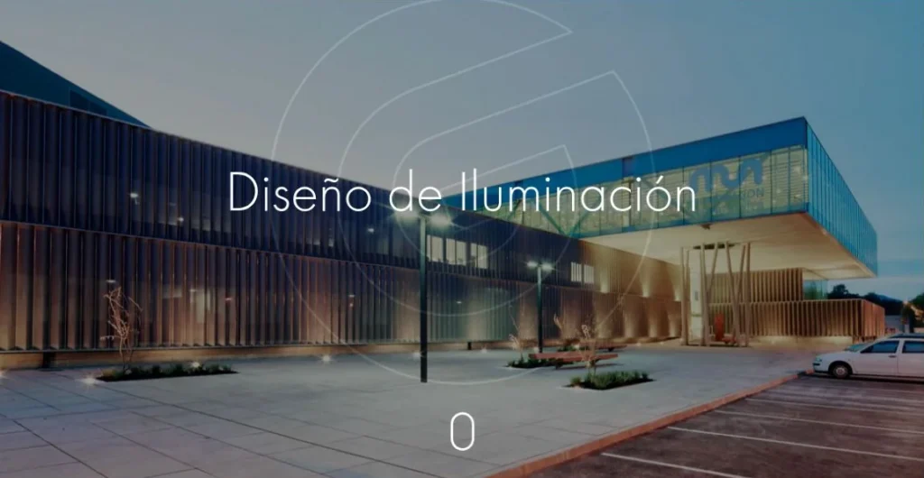 Electricidad Guria: diseño de iluminación en edificio contemporáneo