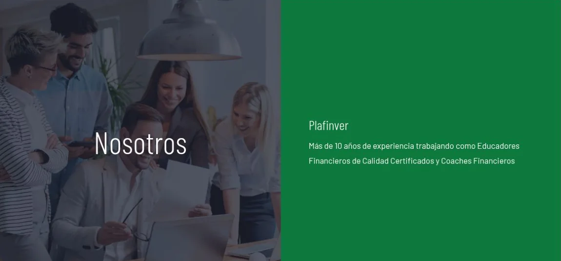 Plafinver: presentación del equipo y metodología