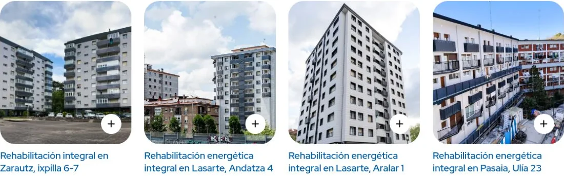 Rehabilitaciones SEOM: selección de edificios rehabilitados
