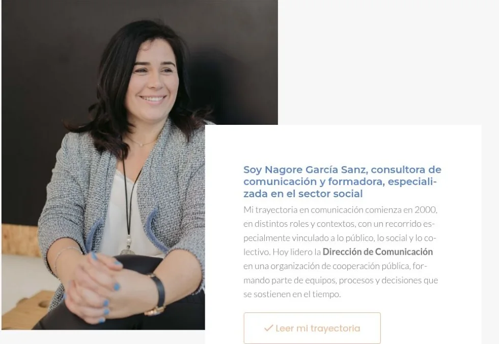 Nagore García Sanz: presentación de nagore garcía sanz