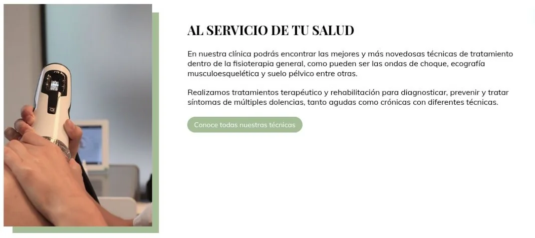 Fisioterapia Itziar Pomar: técnicas de tratamiento y rehabilitación