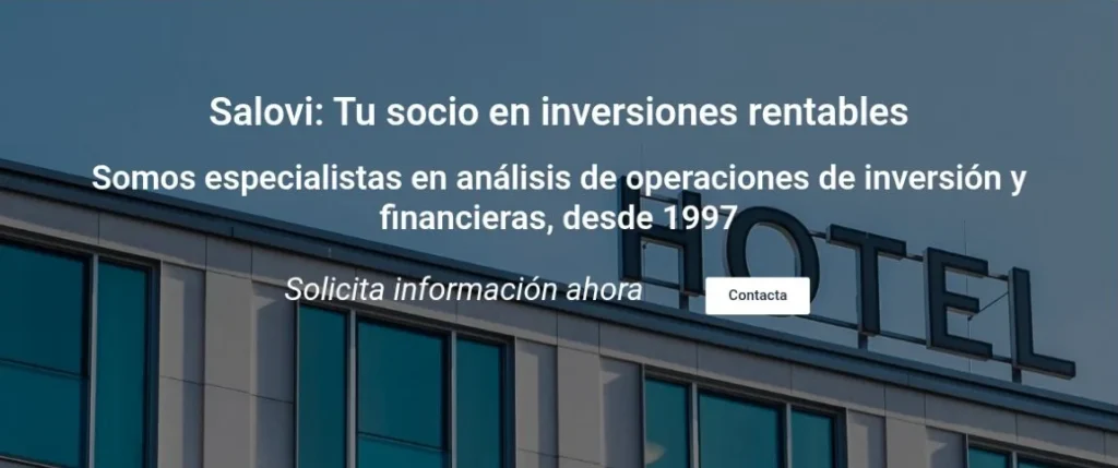 Salovi Gestión: portada de salovi gestión