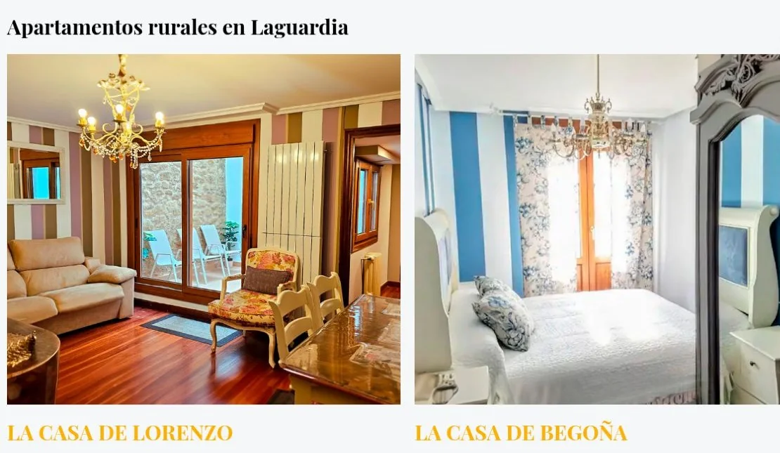 Legado de Ugarte: apartamentos rurales de legado de ugarte