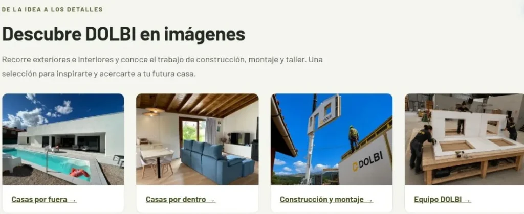 Casa de Fábrica: galería de viviendas, interiores y montaje