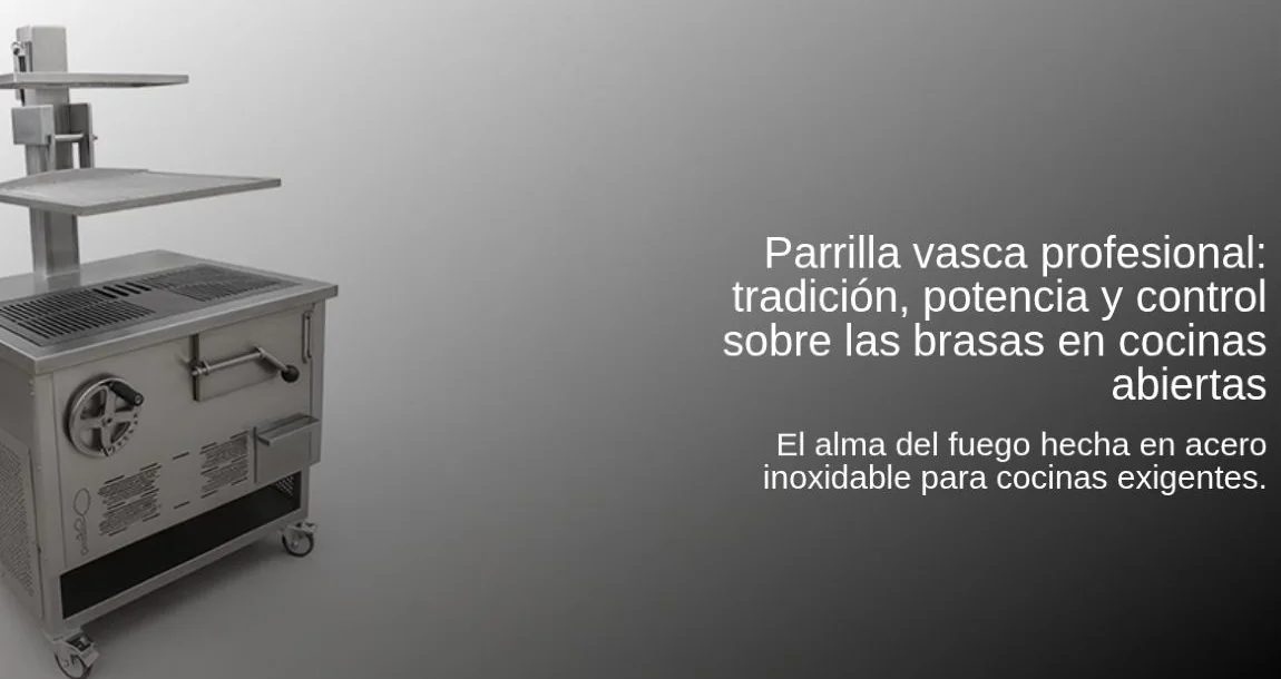 SiBAi: parrilla vasca profesional