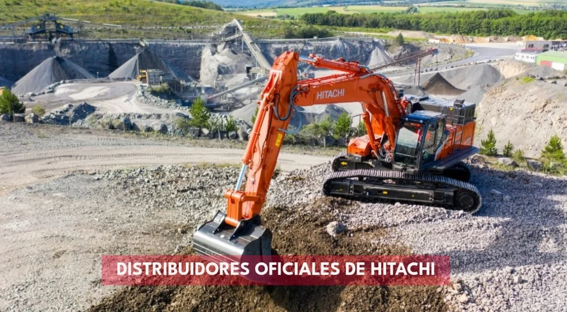 Grupo Lera: portada y maquinaria hitachi