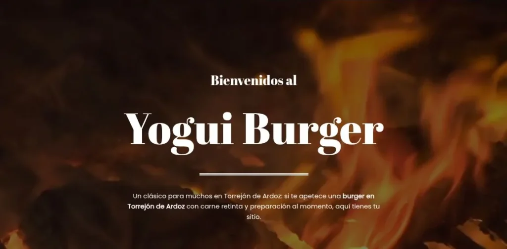 Yogui Burger: bienvenida a yogui burger