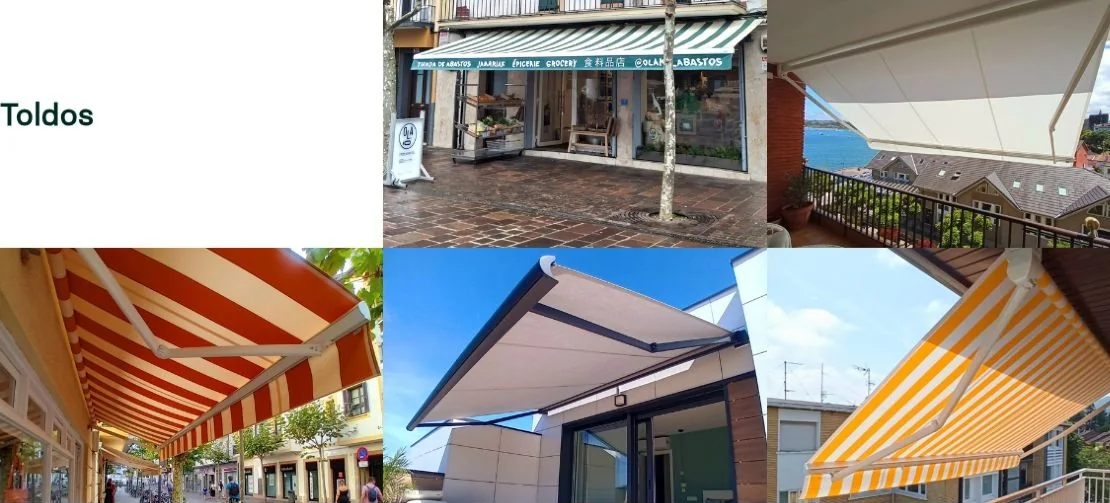 Betion Toldos: galería de toldos instalados