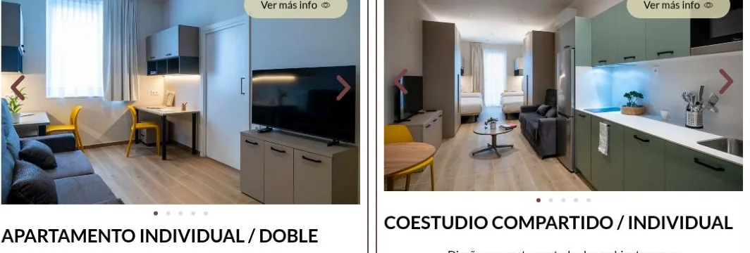 Jai Alai: vistas de los apartamentos