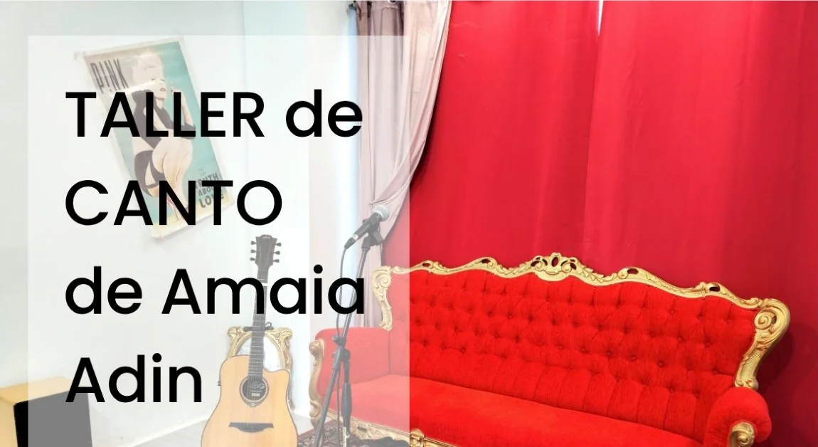 Taller de Canto de Amaia Adin: portada de taller de canto
