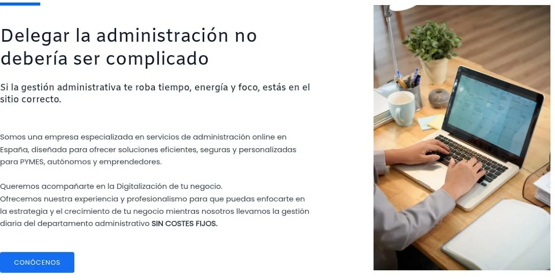 Lantaldean: administración online