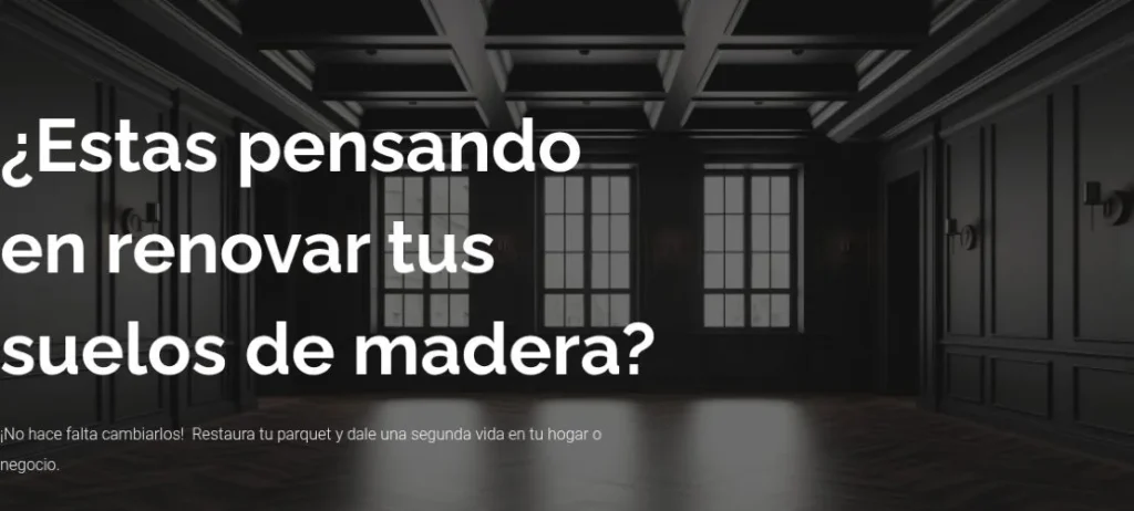 Errogi: restauración de suelos de madera