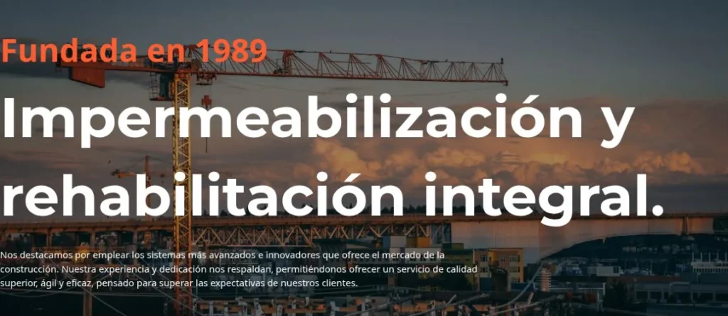 Impercaya: impermeabilización y rehabilitación integral